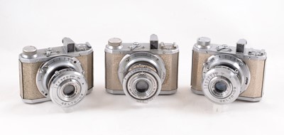 Lot 137 - Three Tōa Kōki Gelto 127 Format Cameras, inc MIOJ.