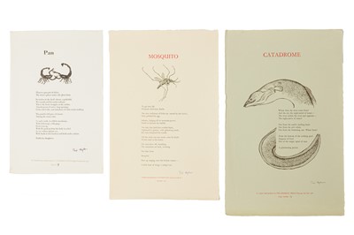 Lot 189 - Ted Hughes. Broadsides (3)