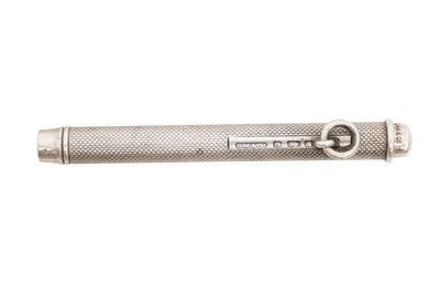 Lot 104 - A GROUP OF SIX VICTORIAN AND LATER SAMPSON MORDAN & CO SILVER PROPELLING PENCILS