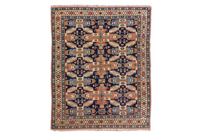 Lot 40 - A FINE TURKISH LARGE RUG WITH SEYCHOUR DESIGN