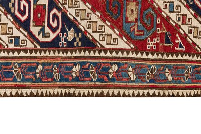 Lot 2 - A TWO SHAHSAVAN FLAT WEAVE SMALL RUGS, NORTH-WEST PERSIA