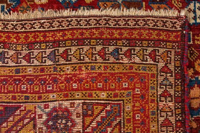 Lot 23 - AN ANTIQUE QASHQAI CARPET, SOUTH-WEST PERSIA