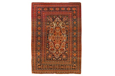 Lot 61 - A FINE ANTIQUE TABRIZ RUG, NORTH-WEST PERSIA