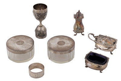 Lot 233 - An early 20th century Anglo – Indian unmarked silver spirit measure or jigger, Madras circa 1920