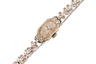 Lot 73 - AN ART DECO COCKTAIL WATCH