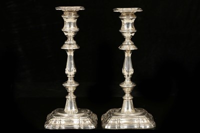 Lot 348 - A pair of fine antique Edwardian Sterling...