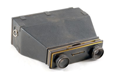 Lot 31 - A Large Jules Carpentier Photo Jumelle Plate Camera.