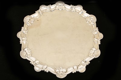 Lot 350 - A fine antique George II Sterling Silver...