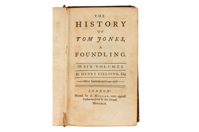 Lot 133 - Fielding. Tom Jones 6 vols. 1749 & De Sevigne, 7 vols. 1801 (13)