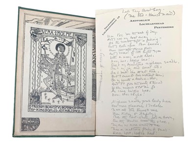 Lot 31 - Suffragettes: Vera L. Holme & Emmeline Pankhurst