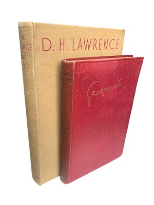 Lot 129 - E. T. [Jessie Chambers] D. H. Lawrence: A Personal Record, First edition, author’s bookplate