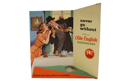 Lot 287 - A CHIVERS 'OLDE ENGLISH MARMALADE' COUNTER DISPLAY CARD