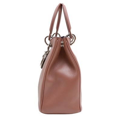 Lot 10 - Christian Dior Dusty Rose Medium Diorissimo Bag