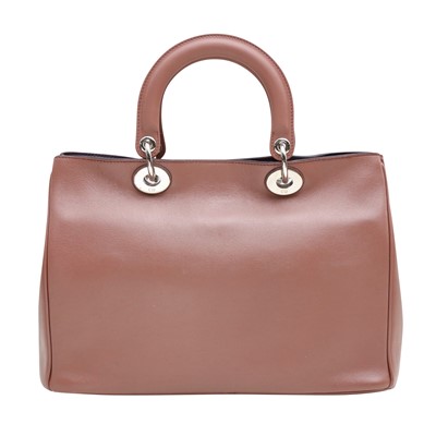 Lot 10 - Christian Dior Dusty Rose Medium Diorissimo Bag