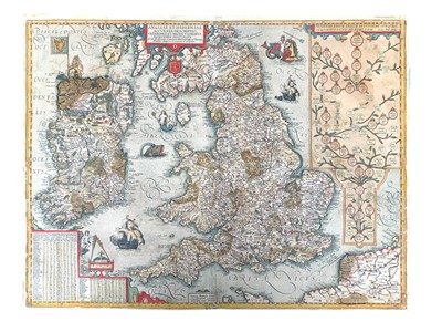 Lot 50 - Vrients (Johannes Baptista) Angliae et Hiberniae accurata descriptio, [1612]