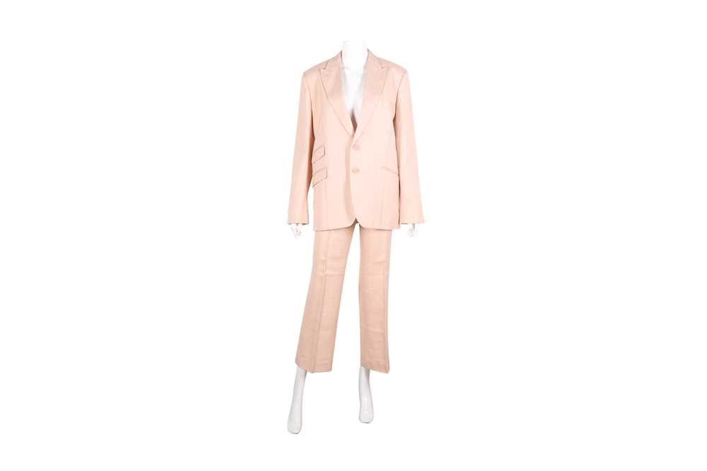 Lot 20 - Stella McCartney Pale Pink Trouser Suit - Size 38 & 44