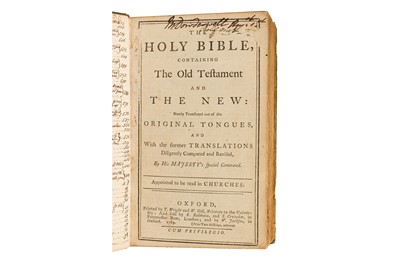 Lot 19 - Bible 1769