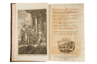 Lot 146 - Postlethwayt, Universal Dictionary. 2 vol. forth ed. 1774