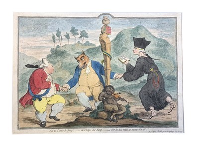Lot 37 - Gillray (James) & Grant (Charles Jameson)