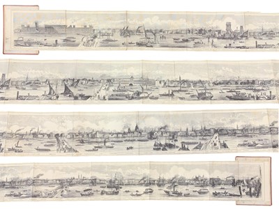 Lot 87 - London.  The Grand Panorama of London from the Thames. [c.1845]