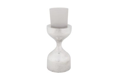 Lot 440 - An Elizabeth II sterling silver candlestick or light stand, London 1985 by Robert Welch (1929-2000)
