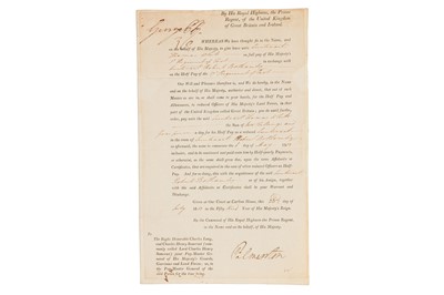 Lot 555 - George IV as Prince Regent