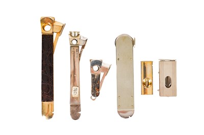 Lot 490 - A group of cigar cutters