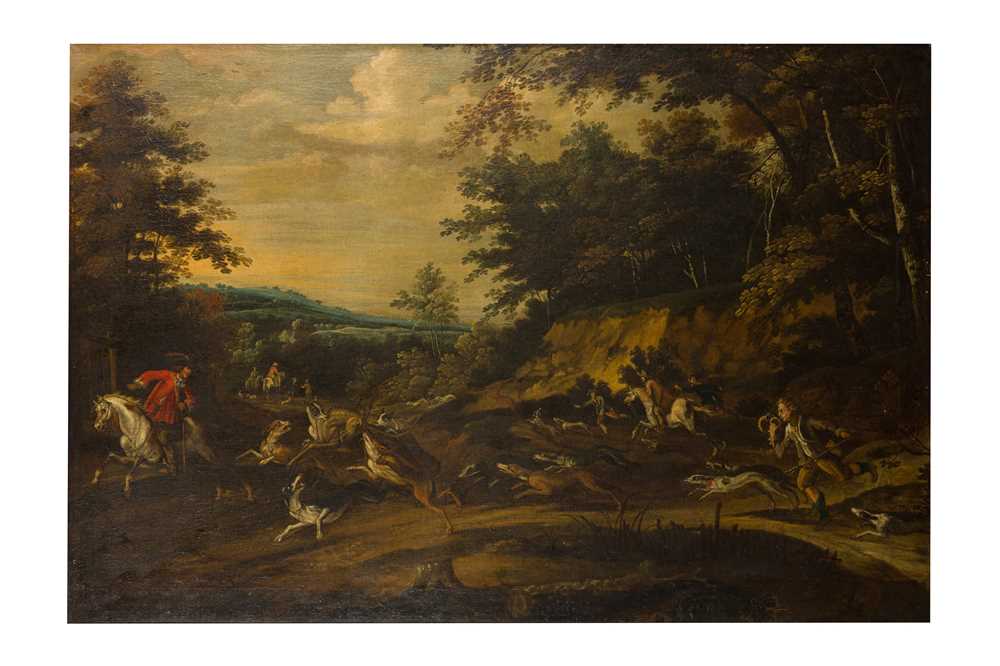 Lot 223 - Circle of Jan Wyck (Dutch, 1644-1702 )