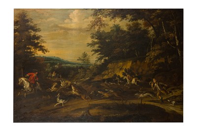 Lot 223 - Circle of Jan Wyck (Dutch, 1644-1702 )