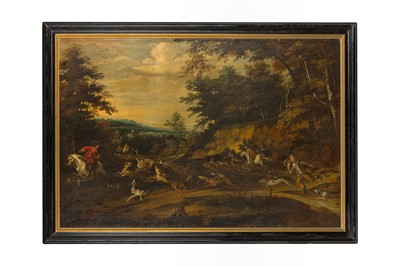 Lot 223 - Circle of Jan Wyck (Dutch, 1644-1702 )