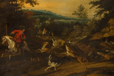 Lot 223 - Circle of Jan Wyck (Dutch, 1644-1702 )