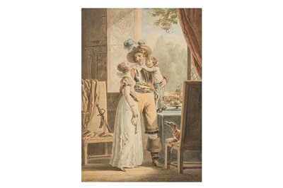 Lot 89 - JEAN BAPTISTE MALLET (FRENCH, 1759-1835)