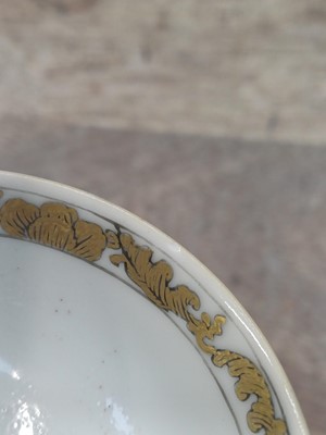 Lot 49 - A RARE CHINESE EN-GRISAILLE 'IGNATIUS OF LOYOLA' CUP AND SAUCER