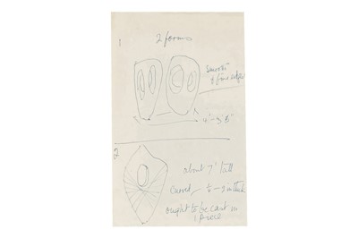 Lot 53 - Dame Barbara Hepworth (British, 1903-1975)
