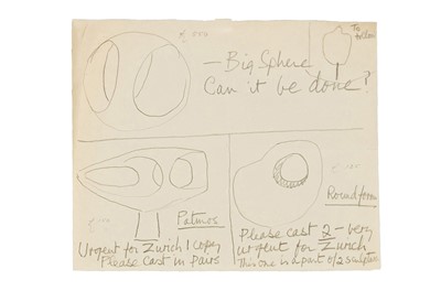 Lot 53 - Dame Barbara Hepworth (British, 1903-1975)