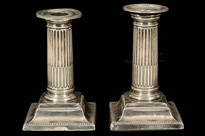 Lot 359 - A pair of fine antique Victorian Sterling...