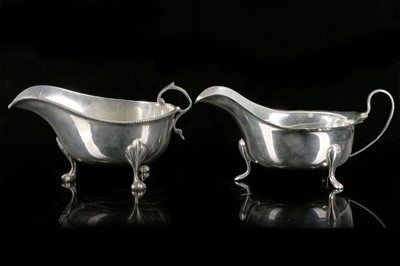 Lot 360 - A nice antique Victorian Sterling Silver sauce...