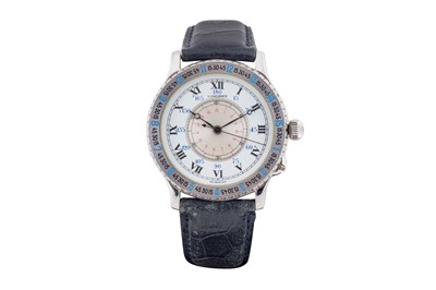 Lot 47 - MEN'S LONGINES 'LINDBERGH' HOUR ANGLE CHRONOGRAPH WRISTWATCH