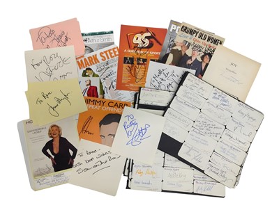 Lot 88 - Autograph Collection.- Miscellaneous