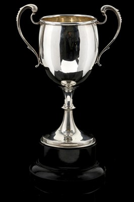 Lot 367 - A nice antique George V Sterling Silver twin...