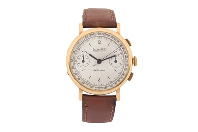 Lot 48 - MEN'S EBERHARD EXTRA-FORT MONOPUSHER CHRONOGRAPH WRISTWATCH