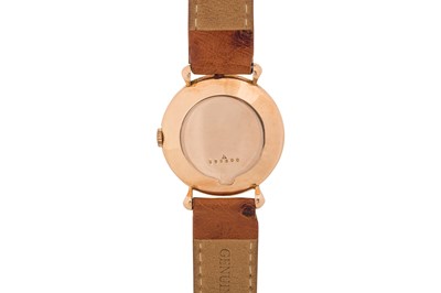 Lot 223 - A MEN'S JAEGER LeCOULTRE DRESS WATCH