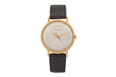 Lot 55 - A MEN'S JAEGER LeCOULTRE DRESS WATCH