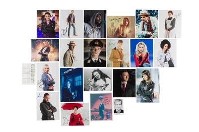 Lot 145 - Photograph Collection.- Dr Who Interest