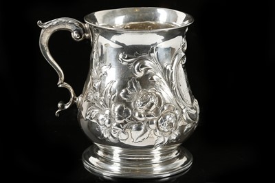 Lot 398 - A heavy antique Victorian Sterling Silver pint...