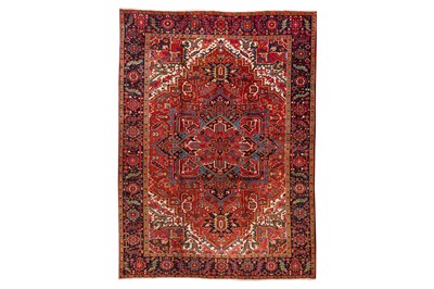 Lot 51 - A FINE HERIZ CARPET, NORTH-WEST PERSIA
