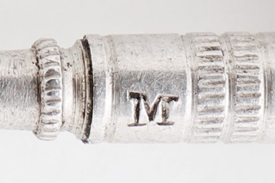 Lot 118 - A Victorian sterling silver propelling pencil, circa 1880 by Sampson Mordan