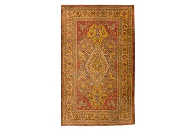 Lot 33 - A FINE KEYSERI RUG OF POLONAISE DESIGN, TURKEY