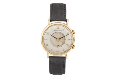 Lot 353 - MEN'S VINTAGE JAEGER LECOULTRE 'MEMOVOX' ALARM WRISTWATCH