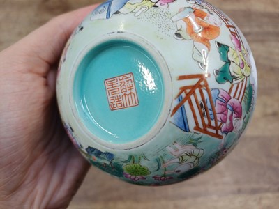 Lot 110 - A CHINESE FAMILLE-ROSE 'HUNDRED BOYS' BOWL